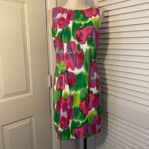 Alyx Colorful Floral Sheath Dress - Size 10